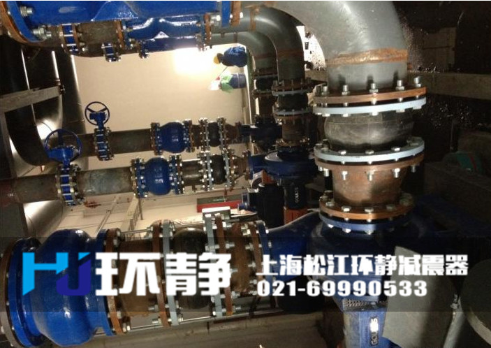 DN200<a href=http://www.bartlettforsheriff.com target=_blank class=infotextkey>橡膠軟接頭</a>安裝實(shí)圖